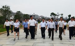 李炳军副省长视察yl23455永利集团